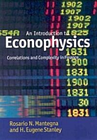 Introduction to Econophysics : Correlations and Complexity in Finance (Paperback)