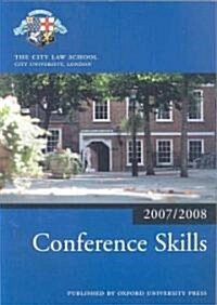 Conference Skills 2007-2008 (Paperback)