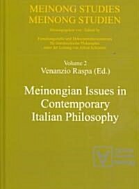 Meinongian Issues in Contemporary Italian Philosophy (Hardcover)