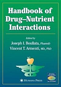 Handbook of Drugnutrient Interactions (Hardcover)