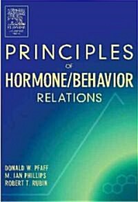 Principles of Hormone/Behavior Relations (Hardcover, New)