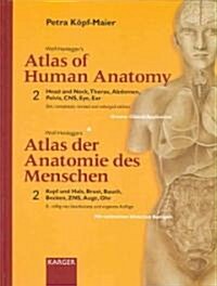 Wolf-Heideggers Atlas of Human Anatomy/ Wolf-Heideggers Atlas Der Anatomie Des Menschen (Hardcover, 6th, Bilingual, Revised)