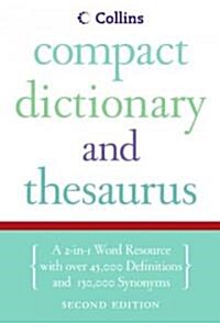 Collins Compact Dictionary & Thesaurus (Paperback, 2)