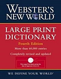 Large Print Dictionary (Hardcover, 4)