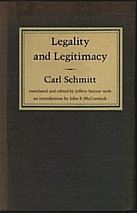 Legality and Legitimacy (Paperback)