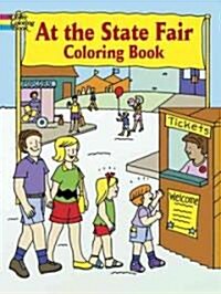 At the State Fair Coloring Book (Paperback)