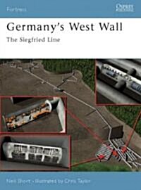 Germanys West Wall : The Siegfried Line (Paperback)