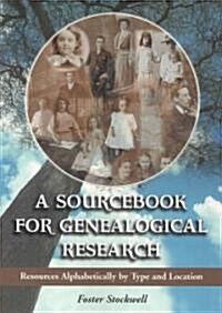A Sourcebook for Genealogical Research: Resources Alphabetically by Type and Location (Paperback)