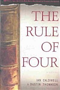 The Rule of Four (Hardcover)