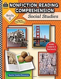 Nonfiction Reading Comprehension: Social Studies, Grade 5 (Paperback)
