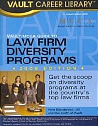 Vault Guide to Law Firm Diversity Programs (Paperback)