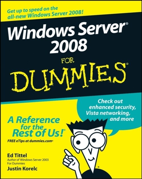 Windows Server 2008 For Dummie (Paperback)
