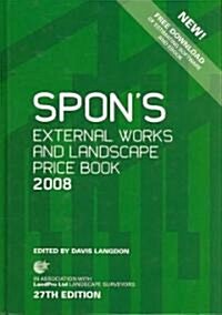 Spons External Works and Landscape Price Book (Hardcover, 27)