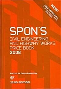 Spons Civil Engineering and Highway Works Price Book (Hardcover, Rev ed)