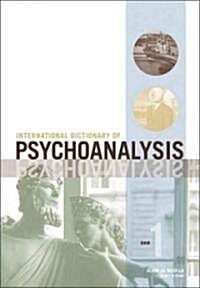 International Dictionary of Psychoanalysis (Hardcover)