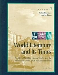World Literature and Its Times: Italian Literature and Its Times (Hardcover)