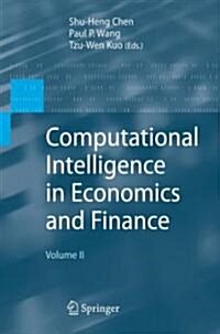 Computational Intelligence in Economics and Finance Volume II (Hardcover)