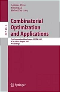 Combinatorial Optimization and Applications (Paperback)