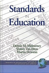 Standards in Education (Hc) (Hardcover)