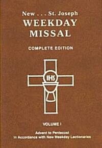 St. Joseph Weekday Missal (Vol. I / Advent to Pentecost): In Accordance with the Roman Missal (Imitation Leather)