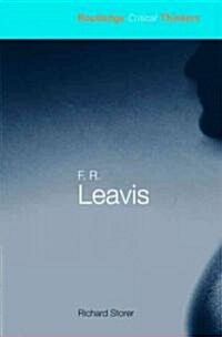 F.R. Leavis (Paperback)