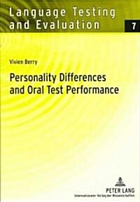 Personality Differences and Oral Test Performance (Paperback)