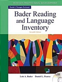 Bader Reading & Language Inventory (Paperback, 7, Seventhtion)