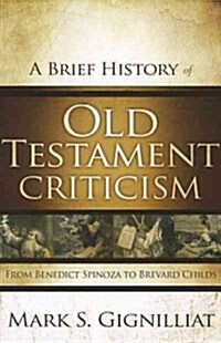 A Brief History of Old Testament Criticism: From Benedict Spinoza to Brevard Childs (Paperback)