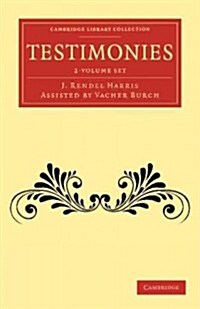 Testimonies 2 Volume Set (Package)