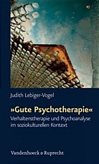 Gute Psychotherapie: Verhaltenstherapie Und Psychoanalyse Im Soziokulturellen Kontext (Paperback)