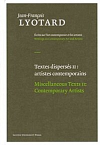 Miscellaneous Texts: Aesthetics and Theory of Art and Contemporary Artists (Hardcover)