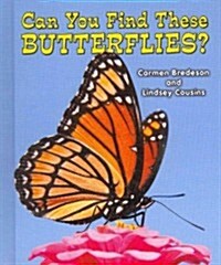 Can You Find These Butterflies? (Library Binding)