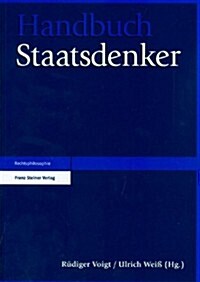 Handbuch Staatsdenker (Paperback)