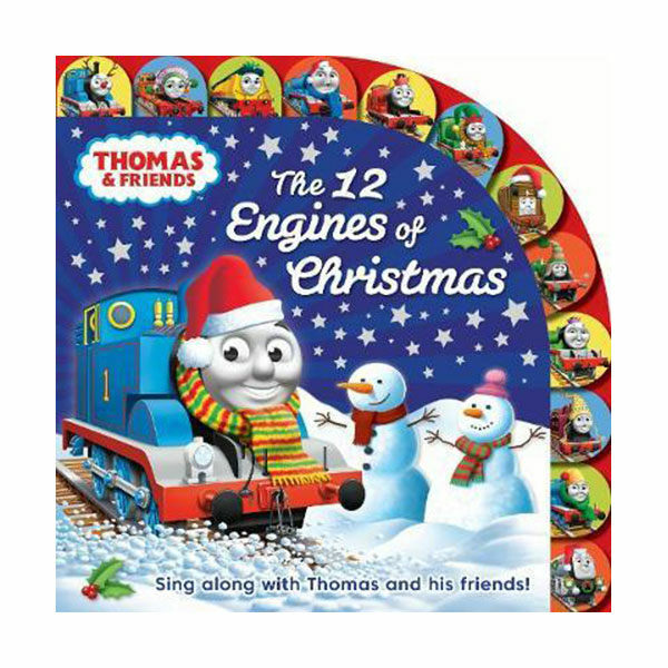 Thomas & Friends: The 12 Engines of Christmas (Board book, 영국판)