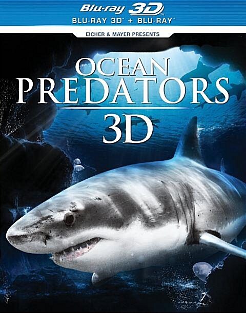 [중고] Ocean Predators 3D 1블루레이+1 3D블루레이