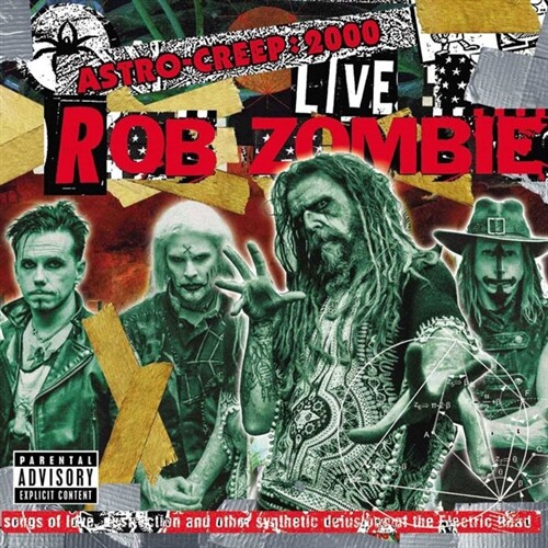 [중고] [수입] Rob Zombie - Astro-Creep: 2000 Live - Songs Of Love, Destruction And Other Synthetic Delusions Of The Electric Head (Live At Riot Fest)