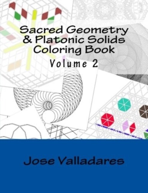 Sacred Geometry & Platonic Solids Coloring Book (Paperback)