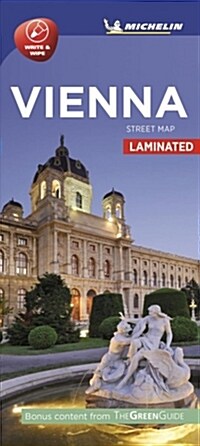 Michelin Vienna City Map - Laminated (Folded)
