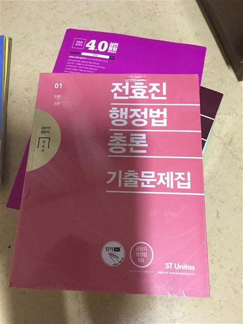 [중고] 2017 전효진 행정법 총론 기출문제집 1.2권
