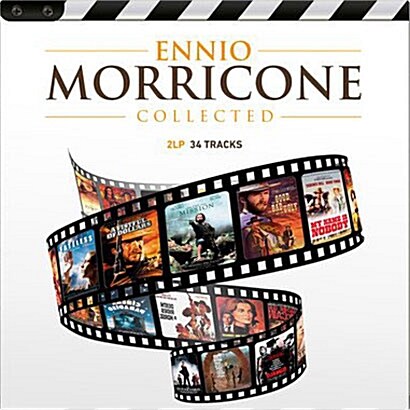 [수입] Ennio Morricone - Collected (엔니오 모리꼬네 영화음악 모음집) [180g 오디오파일 2LP][5000장 투명 컬러 넘버링 한정반]