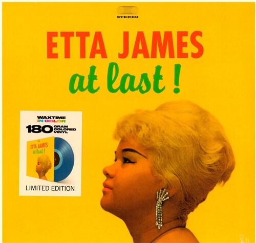 [수입] Etta James - At Last! [180g LP][투명 블루 컬러 한정반]