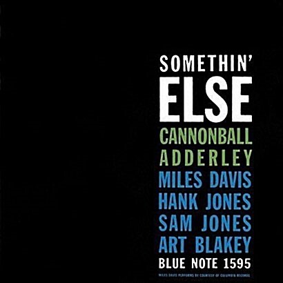 [수입] Cannonball Adderley - Somethin Else [180g LP][오렌지 컬러 한정반]