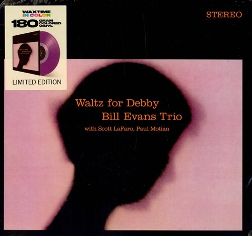 [중고] [수입] Bill Evans Trio - Waltz For Debby [180g LP][투명 퍼플 컬러 한정반]
