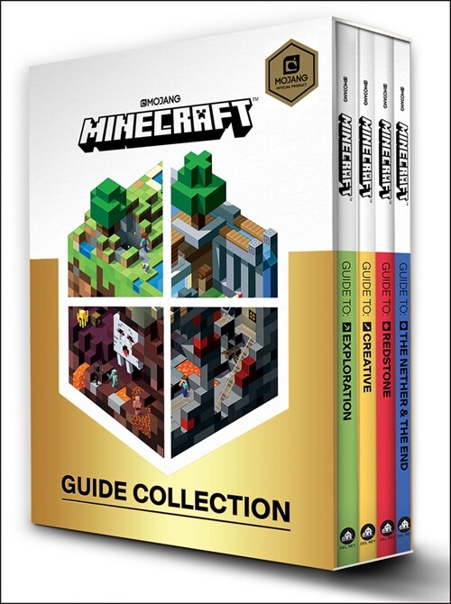 Minecraft: Guide Collection 4-Book Boxed Set (2018 Edition): Exploration; Creative; Redstone; The Nether & the End (Paperback)
