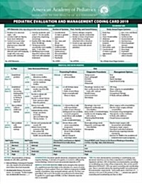 Pediatric Evaluation and Management Coding Card 2019 (Other)