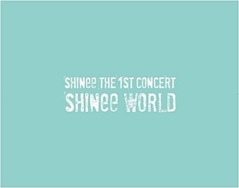 [중고] [화보집] 샤이니 - The 1st Concert Photobook ‘SHINee World‘