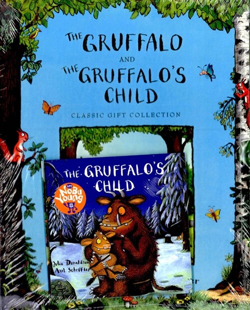 [노부영] The Gruffalo and The Gruffalos Child Gift Slip Set (Hardcover 2 + CD 2장)