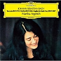 [수입] Martha Argerich - 바흐 : 토카타, 영국 모음곡 2번, 파르티타 2번 (Bach: Toccata BWV911, Partita No.2 BWV826, English Suite No.2 BWV807) (Ltd)(UHQCD)(일본반)