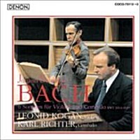 [수입] Leonid Kogan - 바흐 : 바흐와 쳄발로를 위한 여섯 개의 소나타 BWV 1014-1019 (Bach : Violin Sonatas Nos.1-6 BWV1014-1019) (2Blu-spec CD) (일본반)