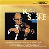 [수입] Karl Suske - 바흐 : 무반주 바이올린 소나타와 파르티타 (Bach : Sonatas And Partitas For Solo Violin BWV1001-1006) (2CD) (일본반)